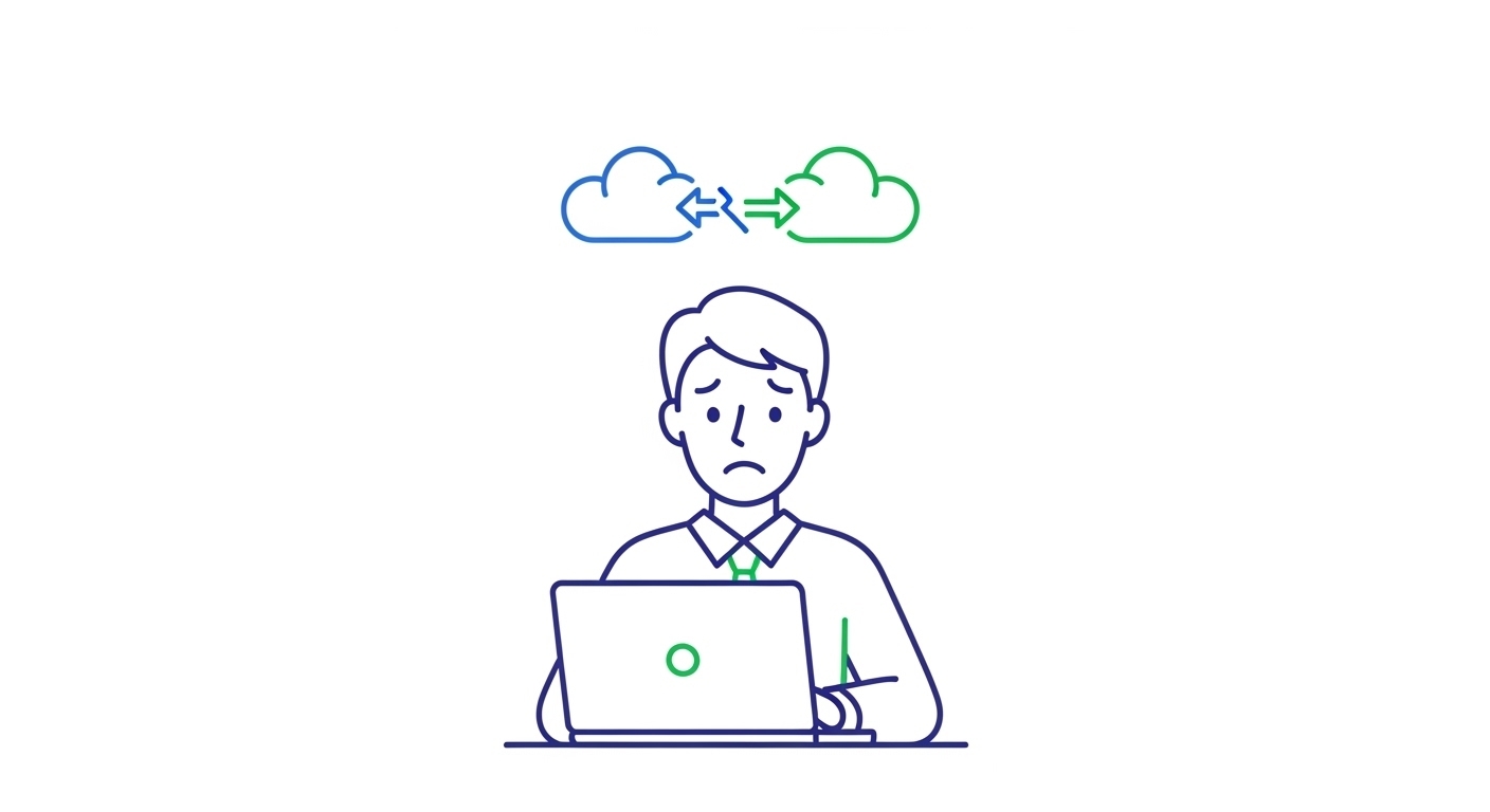 クラウド統合が出来ていない